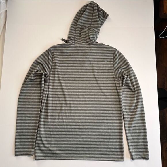 Women's Marmot Long Sleeve Baselayer Striped Hooded Top Size Small - Picture 8 of 12